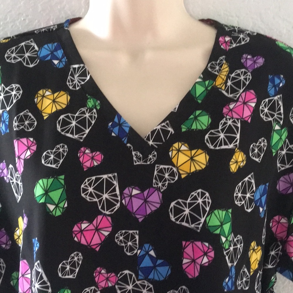 Divine Medical Uniform Scrub Top